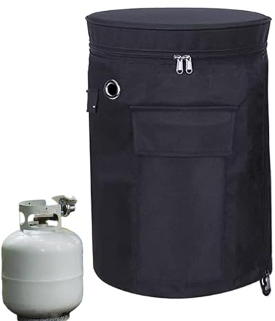 Cubiertas Para Tanques De Propano | Funda Impermeable de Tela Oxford para Propano | Protector Decorativo Para Exteriores De Autocaravanas Parrillas Remolques