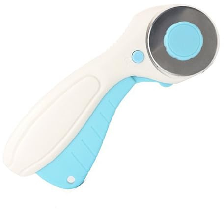 Precisions - Cortador giratorio de corte de tela de 45 mm con mango ergonómico y para edredones y cortador ergonómico