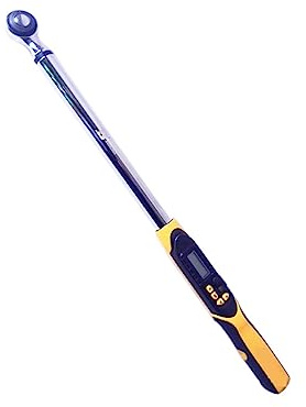 LLOOPK Chiave dinamometrica digitale, Adattatore di coppia digitale, 1/2 Dr 17-340N.m Chiave dinamometrica a 12 LED Selezione 4 unità