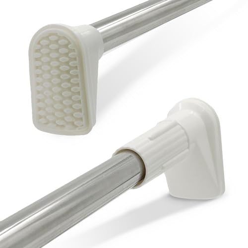 DALINA Barra Cortina de Ducha Extensible para Baño, Barra Telescópica Sin Taladrar para Armario, Fácil Montaje, 160-300cm