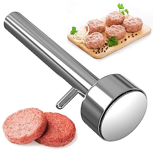 Acboor Falafel Portionierer, 4cm Fleischbällchen Falafel Schaufel Falafel Maker Scoop aus Edelstahl, Antihaft Werkzeug zum Einfachen Schaufeln und Ablegen von Falafel und Küchenhelfe
