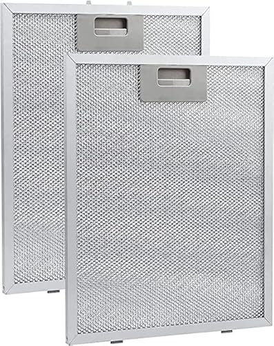 Lot de 2 filtres pour hotte aspirante 345 x 200 mm 110157