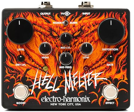 Electro-Harmonix Hell Melter Distortion Pedal
