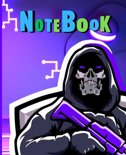 Gaming Style Composition Notebook: Kids Gamers Journal, Ruled , 110 pages , 7.5 x 9.25''
