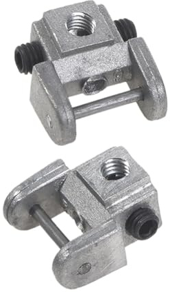 Wisyurt 2-Teiliges Umrüstset für Dekupiersägeblatthalter, Adapter Ohne Stift, Metallhalter für Obere/Untere Sägeblätter