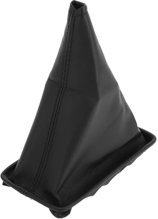 HEROFFIX 1 Pc Gear Shift Stick Gaiter for Toyota Corolla 2001-2013 Gear Stick Knob Cover Boot Shift Cover No.5880812180B0 Black Faux Leather