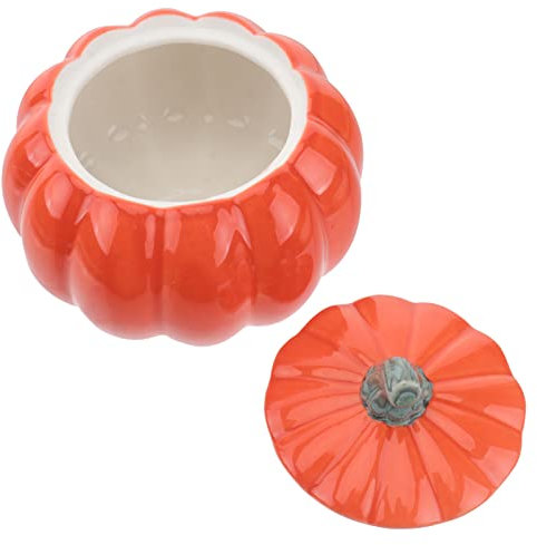 OFFSCH Cuenco De Calabaza Para Sopa Recipiente De Porcelana Para Comida Ideal Para Sopas y Alimentos