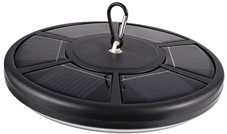 Hemobllo Solar Fahnenmast Licht 26 LEDs Outdoor Solarleuchte Für Garten Terrasse Camping Schwarz 6mm Große LEDs Solarbetriebene Fahnenmastlampe