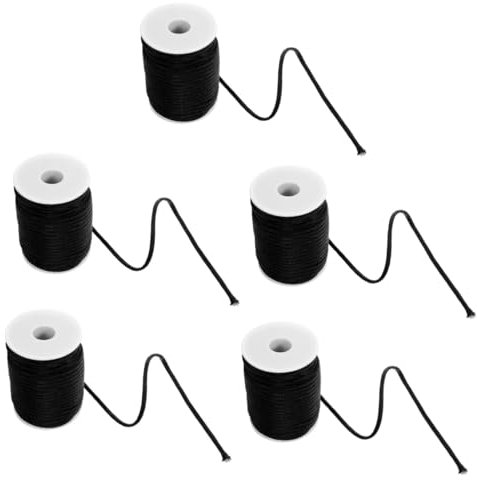 Angoily 5rollos Cuerda De Reemplazo Para Escaleras Telescópicas Resistente y Práctica Metros De Longitud Para Uso Acampadas y Hogar Compatible Múltiples Marcas De Escaleras