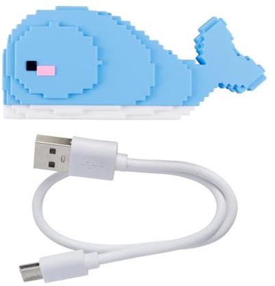 Oxtxuzdm Creative Whale Designs - Concentradores USB 2.0 con 2 puertos C + 2 puertos USB para conectar dispositivos USB, unidades flash, amplia compatibilidad, concentrador USB