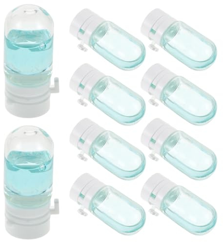 VICASKY 10pièces Huile Capillaire Parfumée Mini-flacons Soin Hydratant pour Cheveux Bouclés Accessoire de Beauté pour Coiffure à Domicile ou Salon