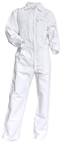 LMA 400644 TRETEAU Combinaison de Peintre, Blanc, Taille 8