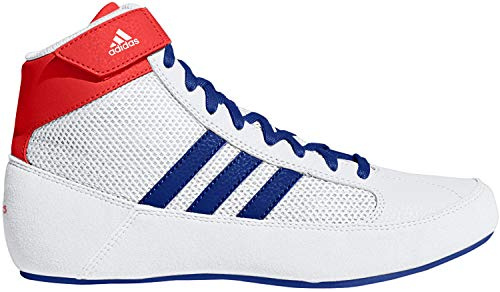 adidas Men's Boy's HVC2 Wrestling Mat Shoe Ankle Strap 2 Colors AQ3325