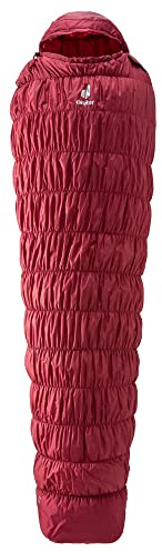 deuter Exosphere -6° L - Large Kunstfaser Schlafsack, cranberry-fire