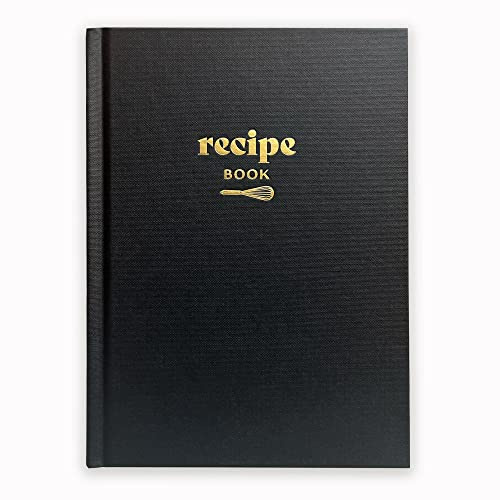 From My Kitchen - Quaderno di ricette bianco personalizzato da scrivere, formato A5, con copertina rigida per appunti, pasti in famiglia e pasticceria, regalo per buongustai, cuochi, cuochi casalinghi