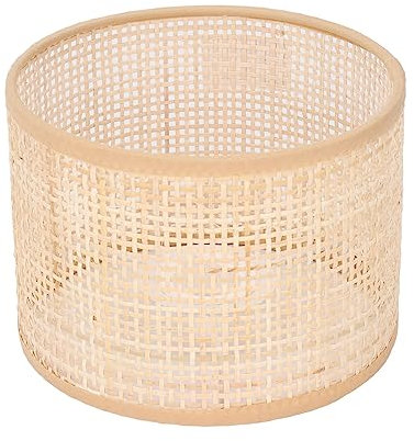 HEITIGN Lampe Suspendue Abat-Jour en Rotin - Lampadaire Tissé pour Remplacement de L'abat-Jour - Style Panier Lustre