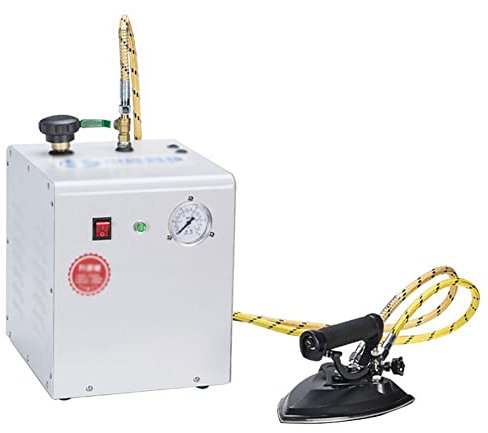 Fer à Vapeur Industriel électrique, Station de Repassage Professionnelle avec Grande chaudière en Fer Semi-Automatique, réservoir en Acier Inoxydable, adapté aux usines de Tissus de lessive des maga
