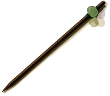 Generic 1 Pair Gemstone Hair sticks Hair Picks Crafted With Green Aventurine 7.0 x 1.2 Unique Hair Accessory Vintage Style For Women's Thick Long Hair