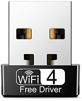 USB WiFi Adapter, 150Mbps Mini Wireless WiFi Network Adapters for Desktop Computer/Notebook PC, Dual Band 5G+2.4G WiFi Dongle Laptop External Network Card for Windows 11/10/8/XP etc, No Need CD Drive
