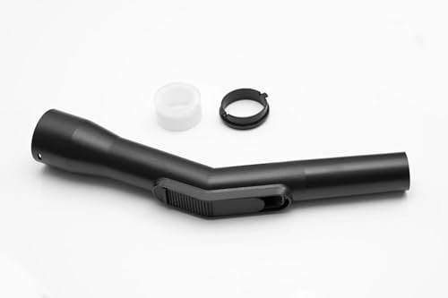 Adaptador de manguera de aspiradora de 32 mm con casquillo de rosca y anillo de clic, apto para manguera de anillo de explosión de 32 mm, compatible con AEG, Electrolux, Makita, Nilfisk, Numatic, Home