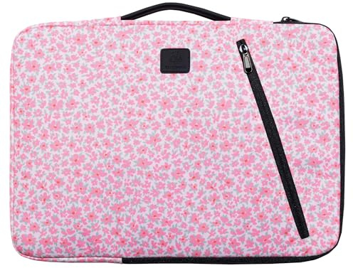 Exacompta Housse Ordinateur pour PC de 15 et 16 en Tissu Recyclé Liberty