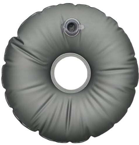 ZYMIADOU Große befüllbare Wasserballast-Tasche, Strandschirm, Ständer, Stabilisator, Sonnenschirm, PVC-Basis, faltbar, winddicht, für den Außenbereich, Wassergewicht, Tasche für Balkon