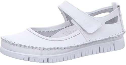 Gemini ballerina mockasiner för kvinnor 382534-01, storlek:40 EU, Färg:vit