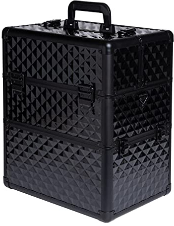 NÉONAIL UV Nagellack Koffer Organizer - Make Up Organizer - Schminkkoffer - Kosmetikkoffer - Nagellack Aufbewahrung - Beauty Case - Nail Art - Koffer groß - Größe L