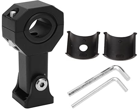 Fydun Kits de Soporte de Montaje de Barra de Luz, 17 a 33 Mm Rotación de 360 ​​Grados Ajustable Soporte de Montaje de Faro Delantero para Motocicletas Automóviles Camiones Tractores