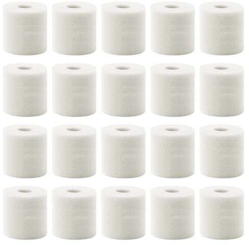 GERUI Filterschwamm Passend für Eheim 2618080 Aquaball 2208 2210 2212/60 130 180,Biopower 4004320 160 200 240 (20 Packungen Filterwatte)