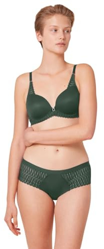 Triumph – Aura Spotlight T – dam – skal-bh – smala remmar – med bygel, Grön kudde, 85A