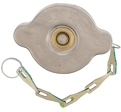 Beatifufu Kühlerdeckel für Edelstahl Ersatz Kühlerdeckel Passform Aussehen