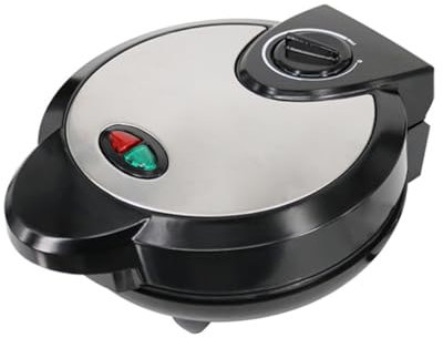 KICHOUSE Gaufrier Classique Électrique Multifonctionnel Pour Gaufres Crêpes Et Cornets De Glace Appareil De Cuisine Pratique Noir
