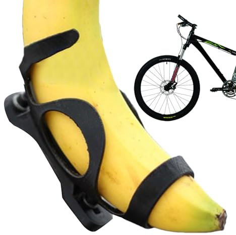 Bananenträger für Fahrräder, Fahrrad Bananenhalter | Fahrräder Flaschenkäfig,Mont -Adapter -Rack -Klemme sichere Installation für das Pendeln des Berges