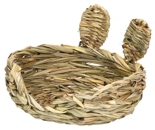 ulapithi Cama De Conejos Estera de Hierba para Roer y Hacer | para Conejitos Adecuado Para Hurones, Jerbos, Hámsteres, Cobayas, Chinchillas, Otras Mascotas Pequeñas, Jaulas, Casitas Y