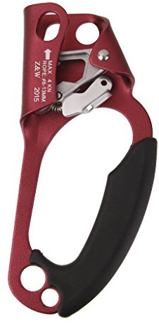 Kletterausrüstung Rot Rechte Hand Handsteigklemme Für 8-13mm Seil