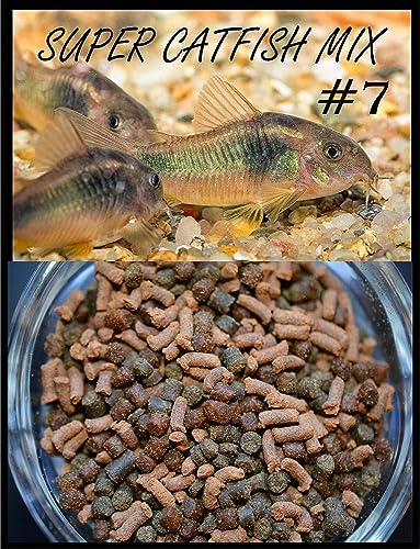 AQUATICBLENDEDFOODS Super Catfish & Bottom Feeder Mix with Soft BITS #7 A154 (Variety, 2oz)