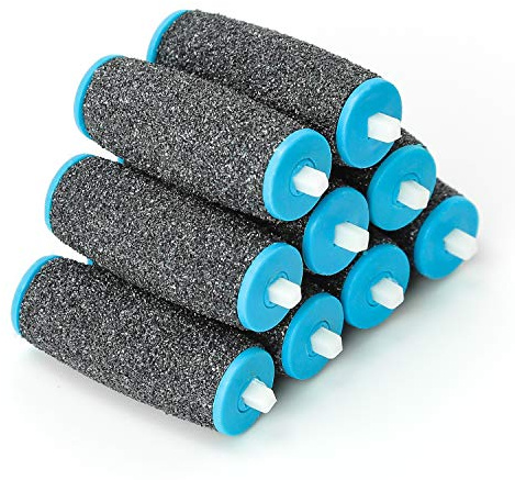 Canvalite 9er-Set Ersatzrollen Hornhautentferner, Profi die elektrischen Hornhautentferner, Nachfüller Extra Grobe Rolle für die harte Haut Pediküre Fußpflege Set