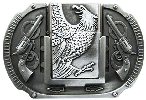 Vintage Style Western Eagle Wildlife Cintura Fibbia anche Stock in US