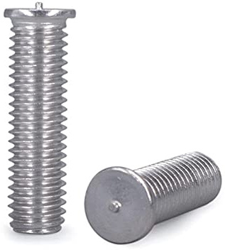 304 Spike de soldadura de acero inoxidable, un pequeño perno soldado, almacenamiento de energía plantando uñas m3m4x * 16x20x30x35-M3 * 12 [50pcs]