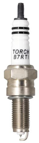 TORCH B7RTI Iridium-Zündkerze Ersatz für NGK PMR7A CR7EIX 7385 | für CHAMPION RG4PHP, für DENSO IU22, für ATV UTV Scooter Dirt Motorrad Gokart, OEM