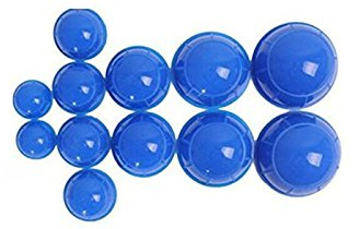 SAZDFY Physiologisch Unbedenklich Medizinisches Schröpfset für Faszientherap， Ideal für Blutiges Schröpfen/Grippe/Kopfschmerzen (Blau)