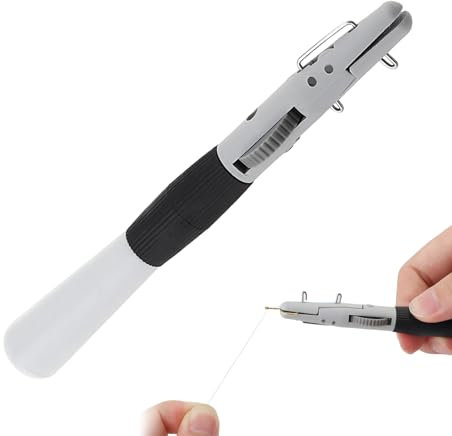 OriGlam Angelschnur Tie Tool, Angelhaken Einfädler, Fast Tie Tying Knoten Werkzeug