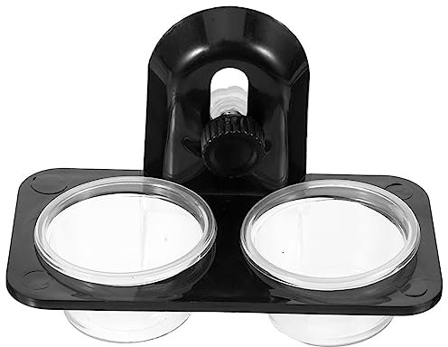 BESPORTBLE Futternapf Für Reptilien Wassernapf Futterbehälter Futterspender Für Gecko Schildkröte Chamäleon Schraubentyp Platzsparend Leicht Zu Reinigen