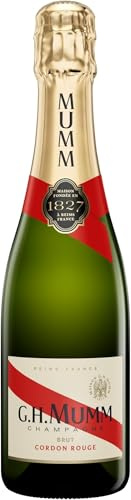 Champagne G.H. MUMM Cordon Rouge Brut - 12%, 37,5 cl (Lot de 5)