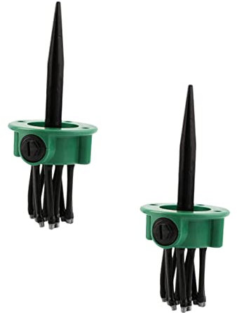 Toyvian 2sätze Automatischer Für Bewässerungssysteme Leichter Rasensprenger Aus Abs-Material Für Blumenbeete Und Rasenflächen