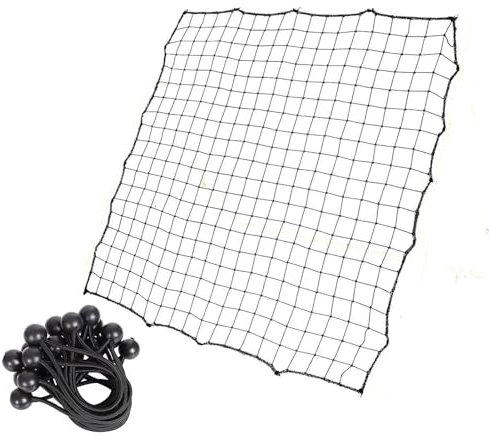 Soccer Rebounder Ersatznetz - Fußballnetz -Mesh -Fang -Panel mit 20 elastischen Seilen | Tortrainer für Schulsportarten, Übungsübungen im Freien Wall für Hinterhof -Kick - -Spiele