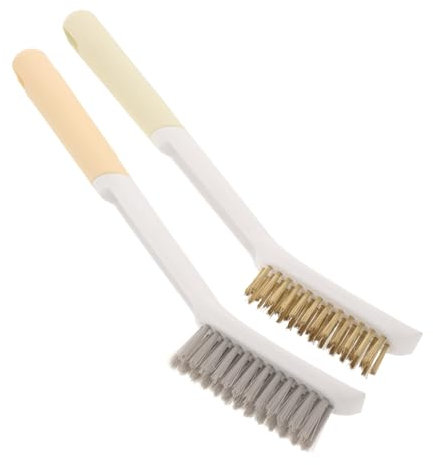 Beaupretty 2piezas Cepillo De Limpieza De Cocina Limpiador De Hornos Cepillo De Alambre Para Estufas De Gas Hornos y Parrillas Manchas y Grasa Encimeras De Cocina y Freidoras