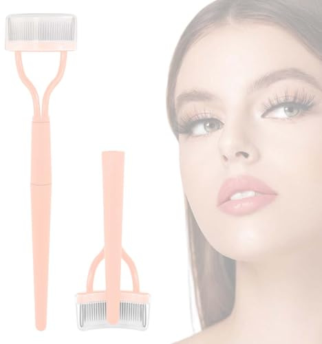 Quesuc Peine De Pestañas Plegable, Peines Plegables Para Pestañas, Separador De Pestañas, Peine Cejas Plegable, Acero Inoxidable Cepillo Portátil De Maquillaje, Herramienta De Belleza