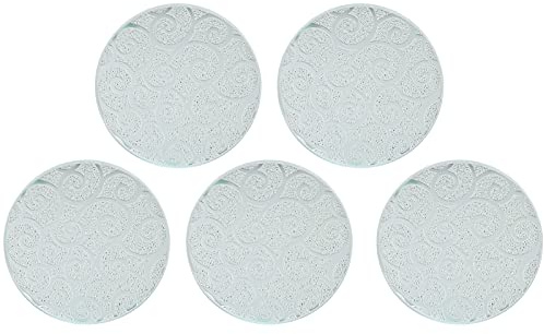 Cygmophing 5 pz estensione ciglia colla guarnizione pallet riutilizzabile portatile supporto per ciglia finte (Argento)